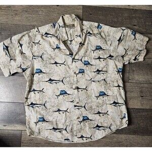 Natural Issue Hawaiian Shirt Nautical Fish Shirt